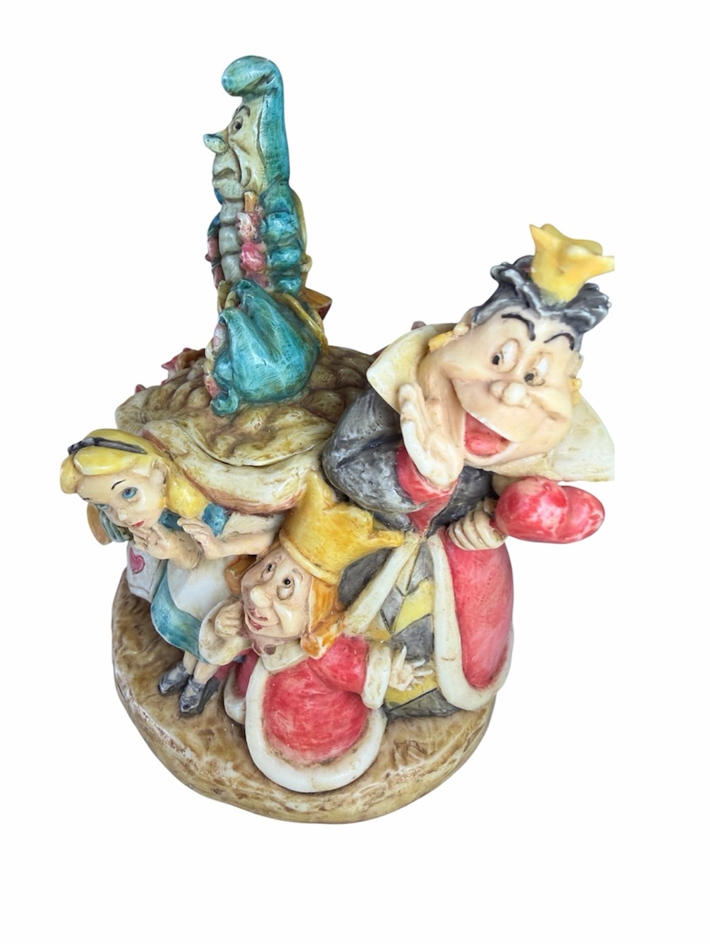 2006 LE Harmony Kingdom Disney a cast of characters Alice in Wonderland w/box